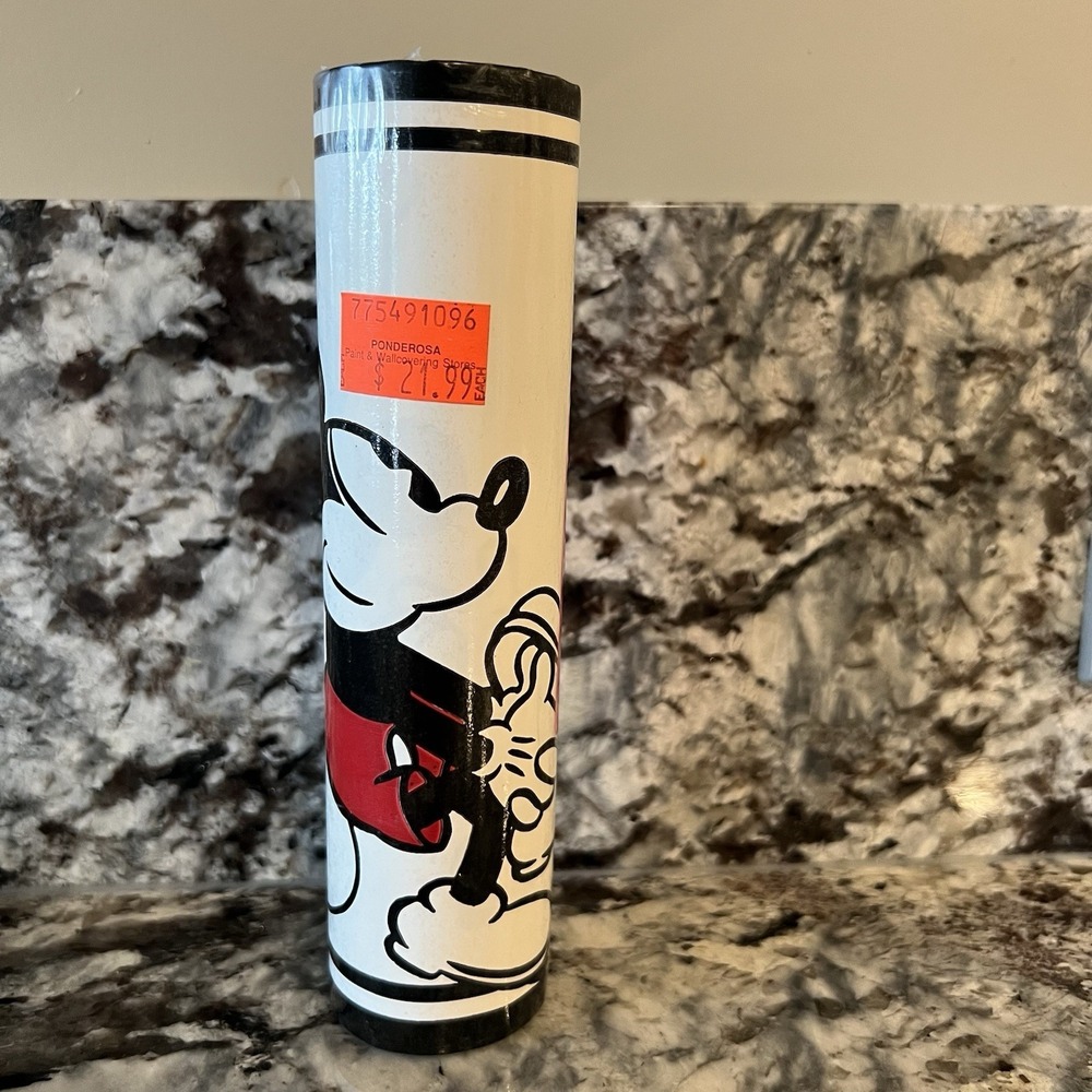 Sunworthy Vintage Mickey Mouse Wall Paper Border 5 ft Roll